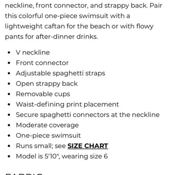 Trina Turk One Piece SwimSuit Women's Standard India Garden Plunge Neck NWT - Picture 12 of 13